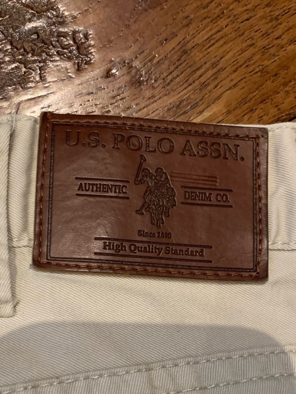 U.S. Polo Assn. Men’s Chino Pants - Light Beige
